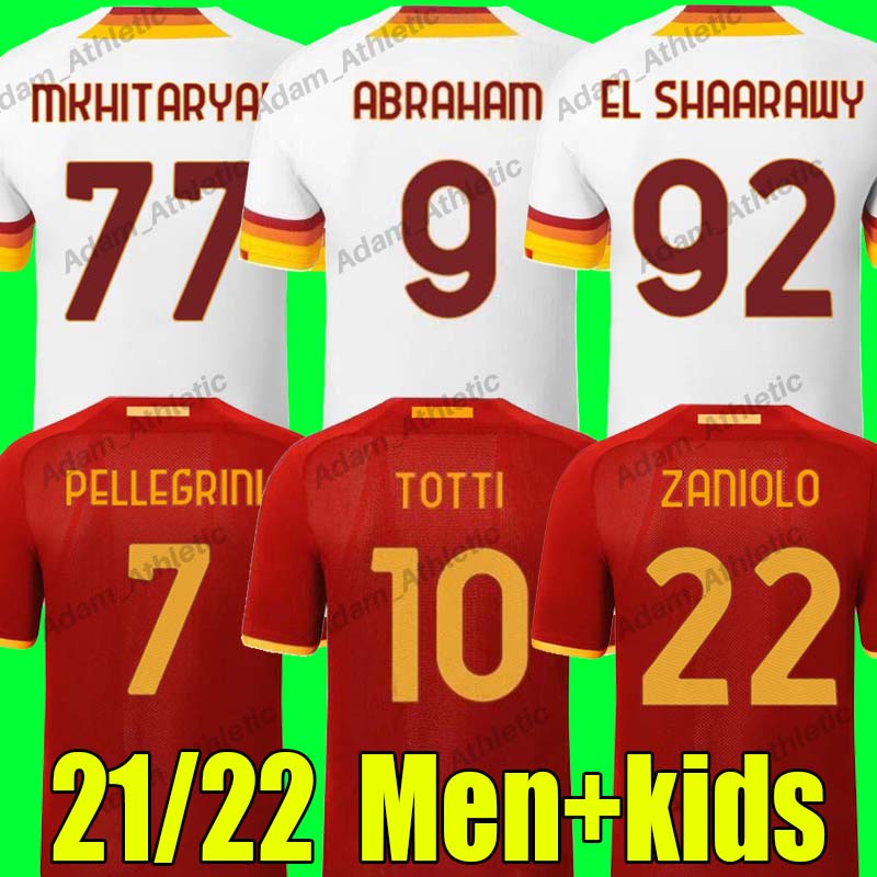 DE ROSSI TOTTI soccer jerseys player version 2021/22 La Lupa PELLEGRINI ZANIOLO ABRAHAM football shirts VERETOUT EL SHAARAWY MANCINI SPINAZZOLA jersey men kids kit, 21-22 away
DE ROSSI TOTTI soccer jerseys player version 2021/22 La Lupa PELLEGRINI ZANIOLO ABRAHAM football shirts VERETOUT EL SHAARAWY MANCINI SPINAZZOLA jersey men kids kit, 21-22 away