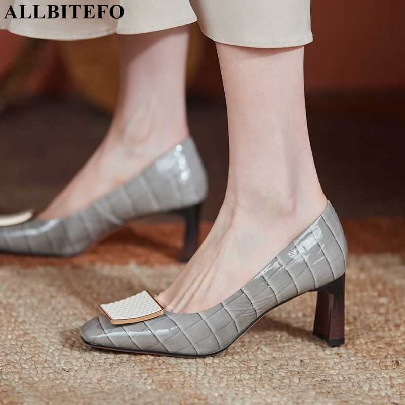 ALLBITEFO real genuine leather women heels shoes sheepskin insole comfortable thick heel fashion sexy high heels high heel shoes 210611, As picture
ALLBITEFO real genuine leather women heels shoes sheepskin insole comfortable thick heel fashion sexy high heels high heel shoes 210611, As picture