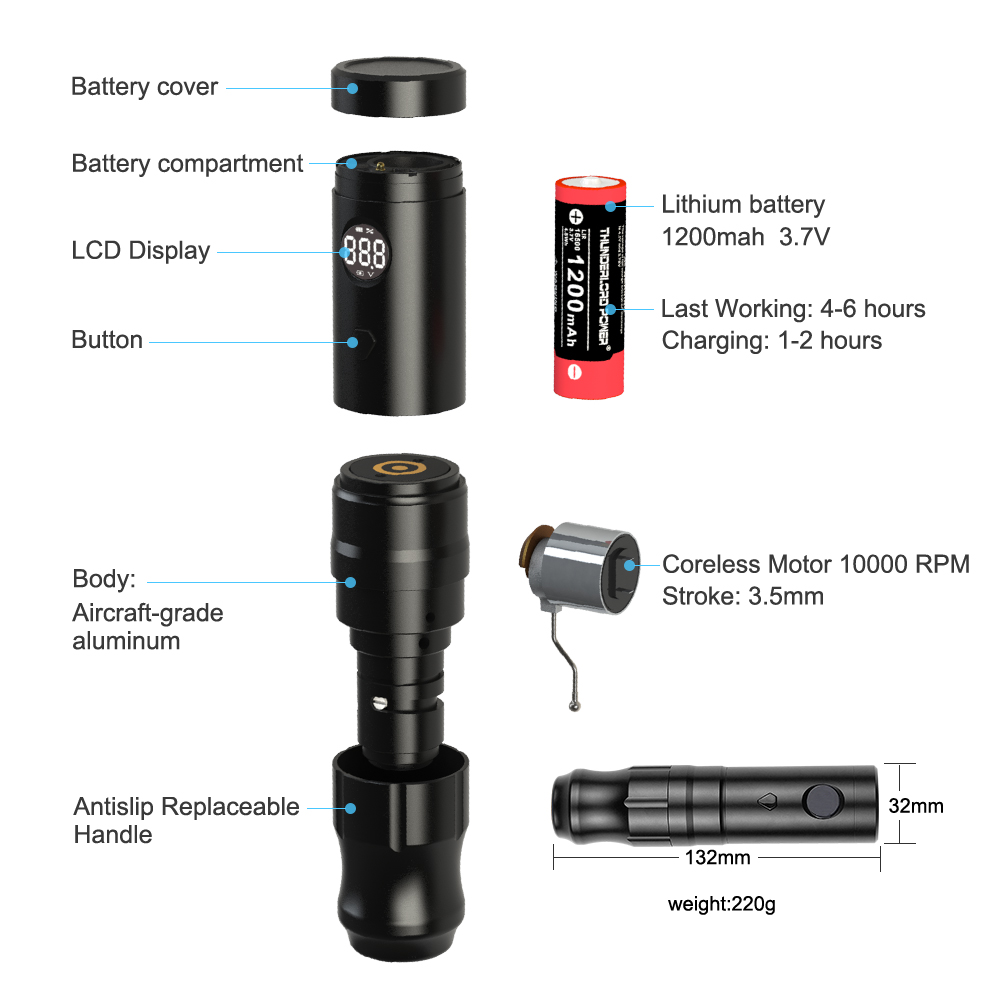 Wireless Tattoo Machine Pen Tattoo Eyebrow Tattoo Machine for PMU Body Art Wireless Pen Fast ChargeScouts
Wireless Tattoo Machine Pen Tattoo Eyebrow Tattoo Machine for PMU Body Art Wireless Pen Fast ChargeScouts