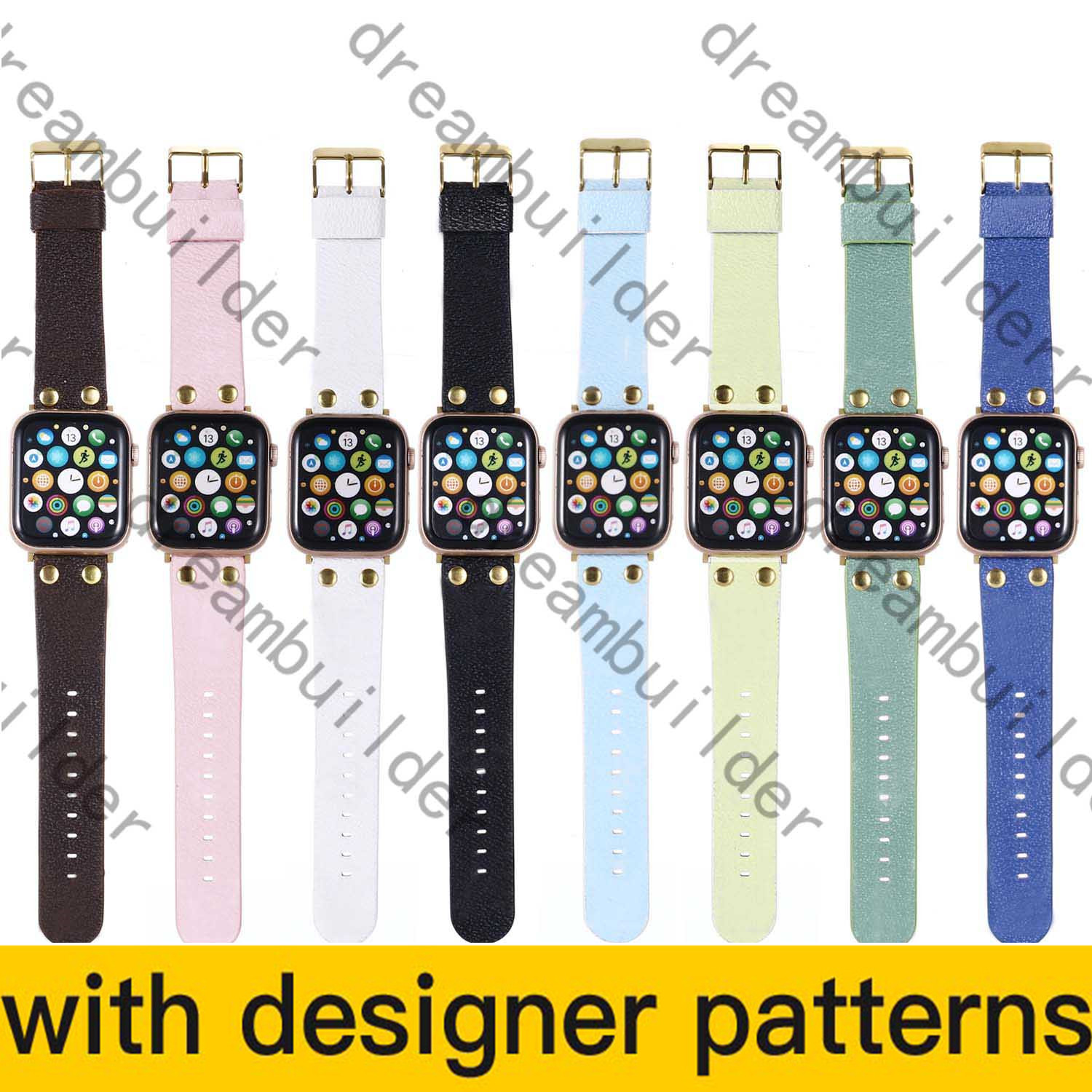 high quality designer strap Watchbands Watch Band 42mm 38mm 40mm 44mm 41mm 45mm iwatch 2 3 4 5 6 bands Leather Strap Bracelet Fashion Stripes watchband
high quality designer strap Watchbands Watch Band 42mm 38mm 40mm 44mm 41mm 45mm iwatch 2 3 4 5 6 bands Leather Strap Bracelet Fashion Stripes watchband