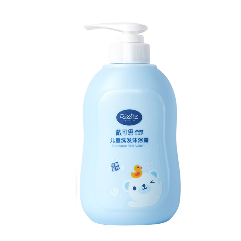 500ml children's shower gel shampoo two-in-one baby shampoo shower gel