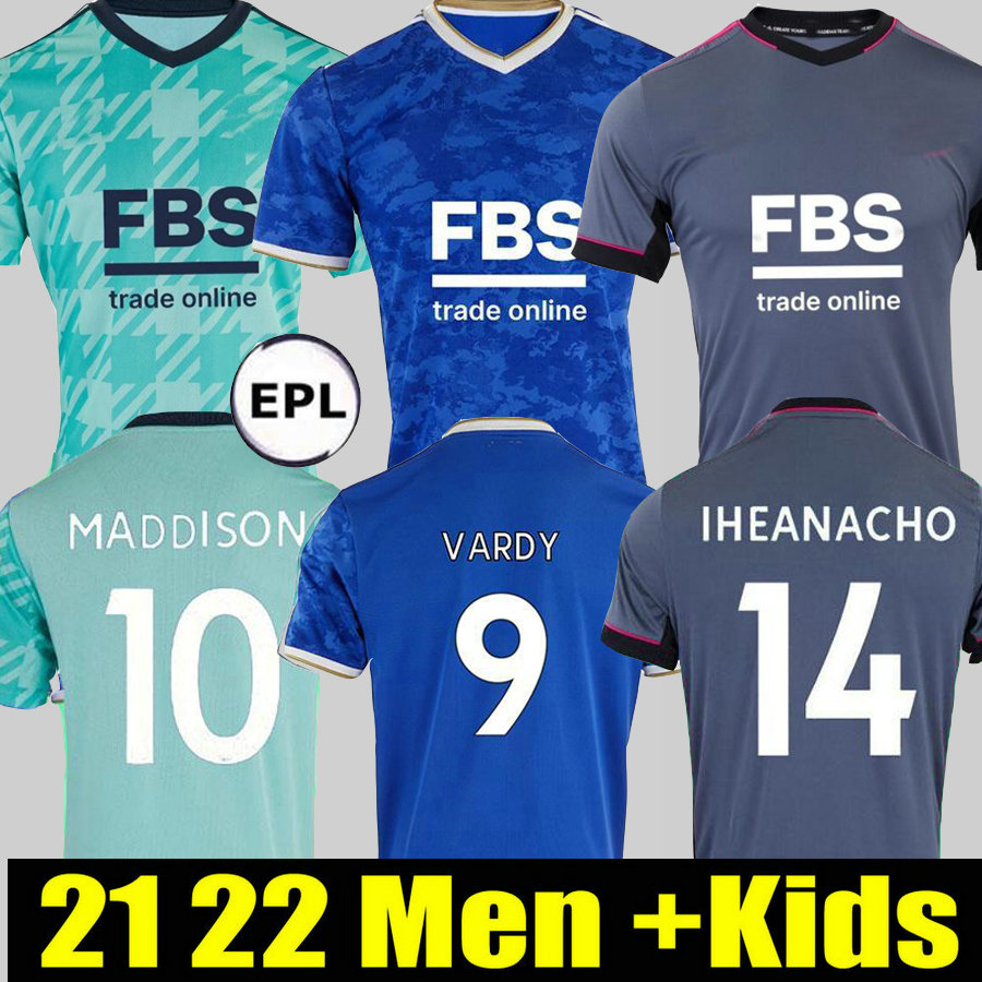 21 22 Leicester soccer jerseys VARDY IHEANACHO Daka football shirts NDIDI Tielemans BARNES 2021 2022 AYOZE MADDISON home away third Men B. Soumare kids KIT tops, 3rd adult
21 22 Leicester soccer jerseys VARDY IHEANACHO Daka football shirts NDIDI Tielemans BARNES 2021 2022 AYOZE MADDISON home away third Men B. Soumare kids KIT tops, 3rd adult