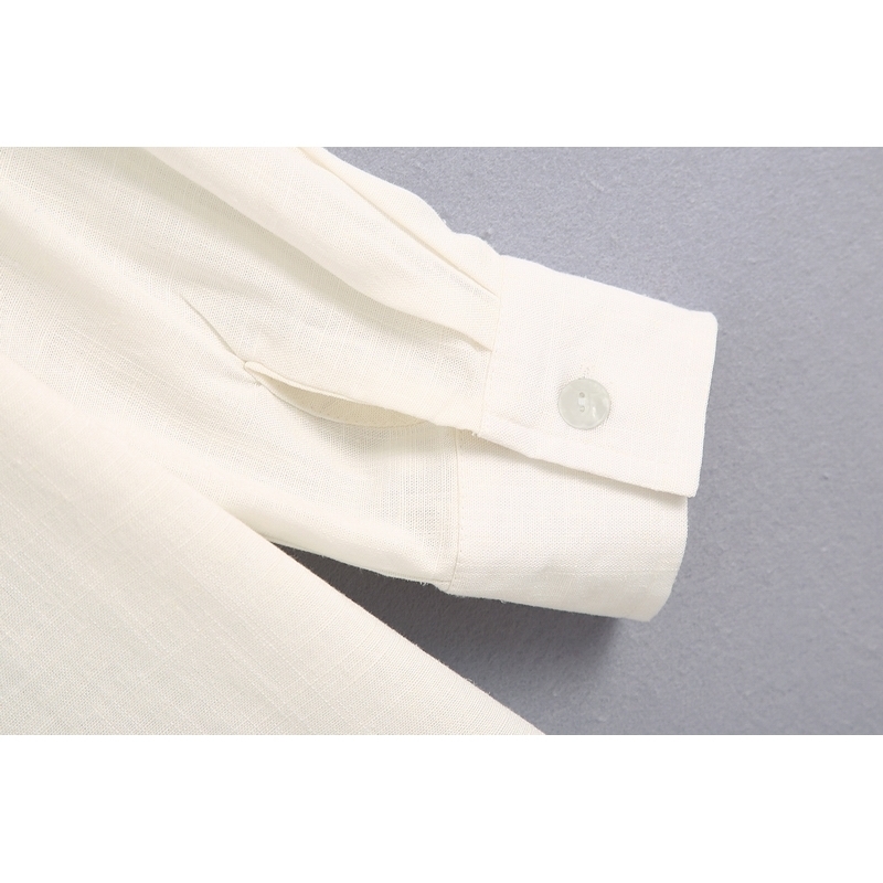 Women Long Shirt Summer Fashion Long Sleeve Modern Lady Loose Dress Shirts 210602