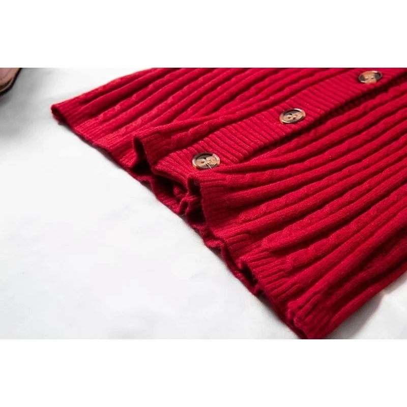 Sexy short sleeve crop cardigan women sweater vintage black white knitted fall korean winter tops 210521