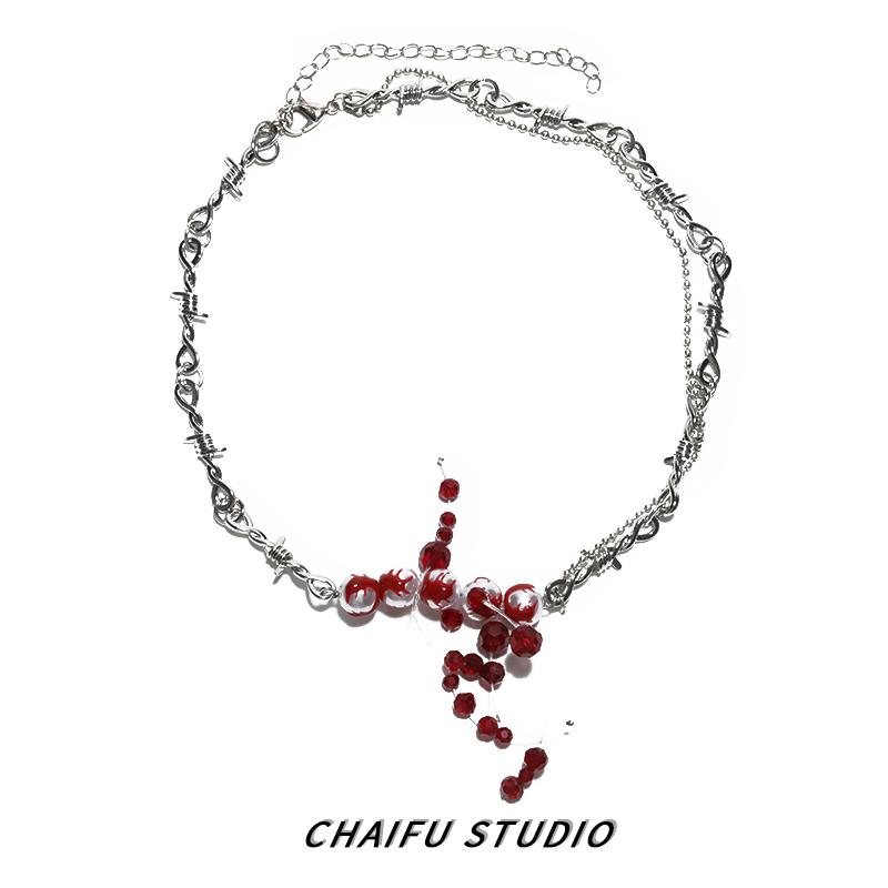 Chokers Sweet Cool Girl Red Crystal Design Stainless Steel Necklace Choker Pearl
Chokers Sweet Cool Girl Red Crystal Design Stainless Steel Necklace Choker Pearl