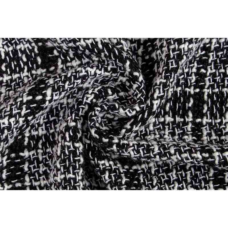 Chic Vintage Knitted Plaid Winter Dress Elegant Bowknot Long Sleeve Patchwork Office Ladies Short A-Line Dresses Vestidos W251 210526