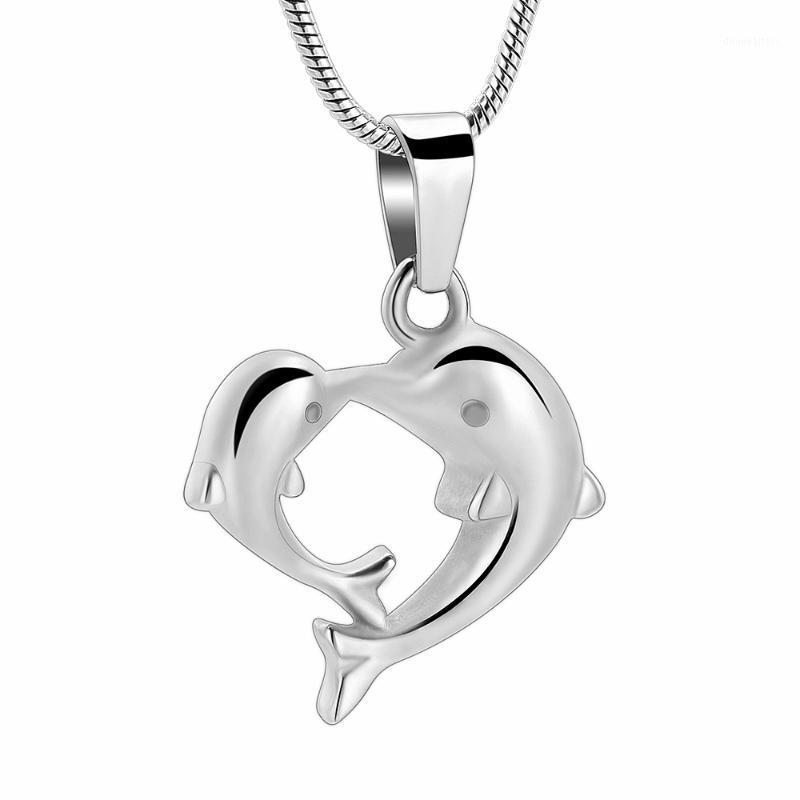 Heart Dolphin Cremation Necklace For Pet Ashes Stainless Steel Holder Keepsake Memorial Urn Pendant Jewelry Loved Ones Chains
Heart Dolphin Cremation Necklace For Pet Ashes Stainless Steel Holder Keepsake Memorial Urn Pendant Jewelry Loved Ones Chains