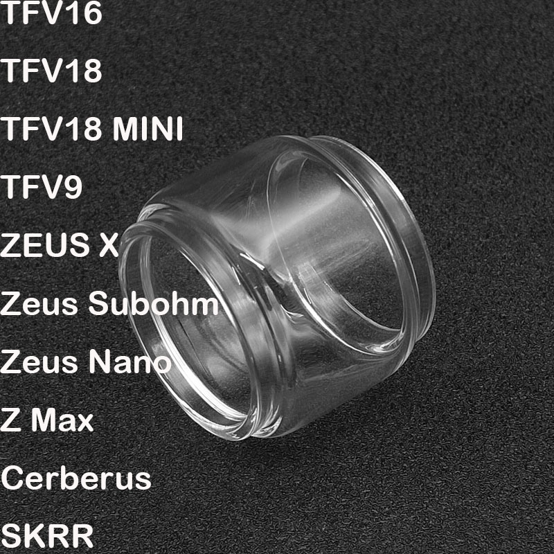 Vape Replacement Transparent Bubble Glass Tube Fitting TFV18 TFV16 Horizon falcon 2 Zeus Sub ohm Digiflavor Torch RTA Valyrian 2 pro Z MAX W
Vape Replacement Transparent Bubble Glass Tube Fitting TFV18 TFV16 Horizon falcon 2 Zeus Sub ohm Digiflavor Torch RTA Valyrian 2 pro Z MAX W