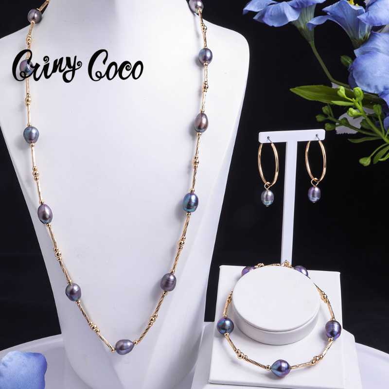 Earrings & Necklace Gold Plated Jewelry Sets Hawaiian Freshwater Pearl Hoop 2021 Trends Necklaces Set Female Bracelets For Women Jewellery, Silver
Earrings & Necklace Gold Plated Jewelry Sets Hawaiian Freshwater Pearl Hoop 2021 Trends Necklaces Set Female Bracelets For Women Jewellery, Silver