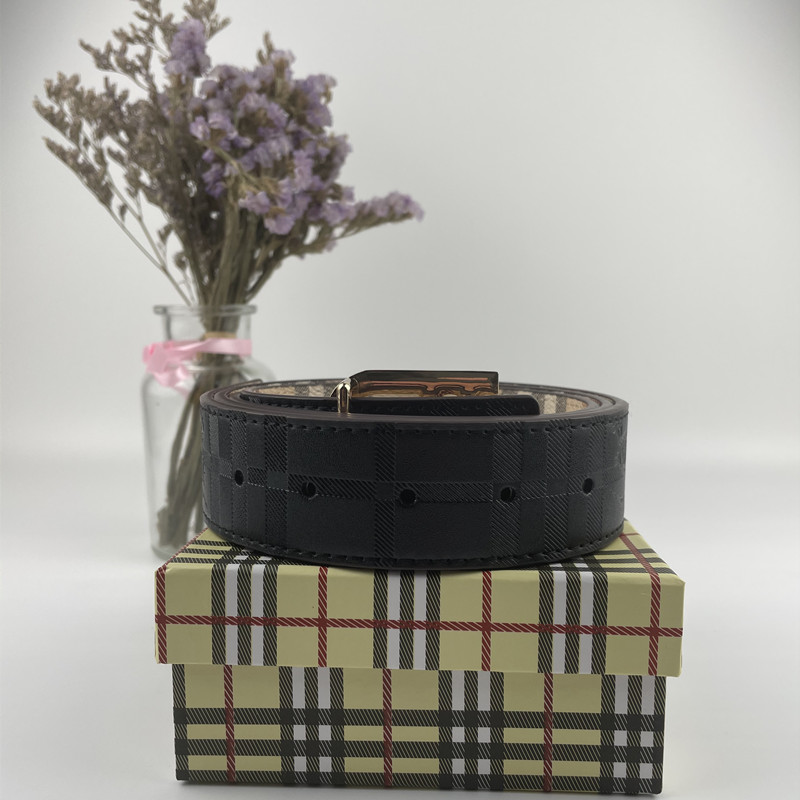 2021 fashion luxury plaid striped double-sided leather belt designer men and women high quality, Width 3.8cm
2021 fashion luxury plaid striped double-sided leather belt designer men and women high quality, Width 3.8cm