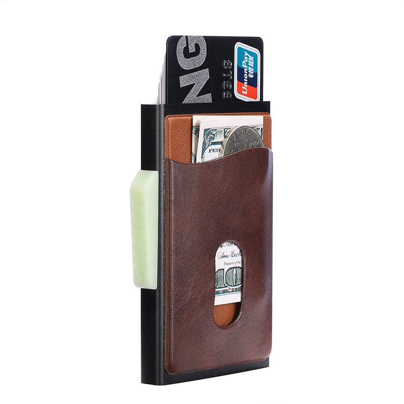 Metal Elastic Vintage Antitheft Blocking PU Leather Pass Port Holder Wallets, Brown black s1 zw03
Metal Elastic Vintage Antitheft Blocking PU Leather Pass Port Holder Wallets, Brown black s1 zw03