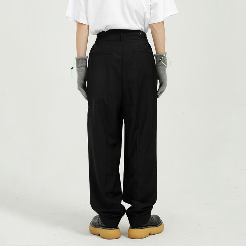 IEFB Men's Clothing Spring Summer Loose Straight Trousers Men's Wide Leg Harem Pants Men's Trend Casual Pants 9Y7154 210524