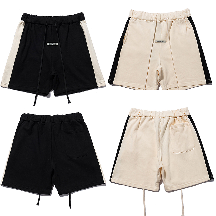 Shorts FEAR OF GOD Double line Designer Essentials Splicing Color contrast 3D Silicon pants Hip Hop High street fashion Mens Sweatpants Over, White;black
Shorts FEAR OF GOD Double line Designer Essentials Splicing Color contrast 3D Silicon pants Hip Hop High street fashion Mens Sweatpants Over, White;black
