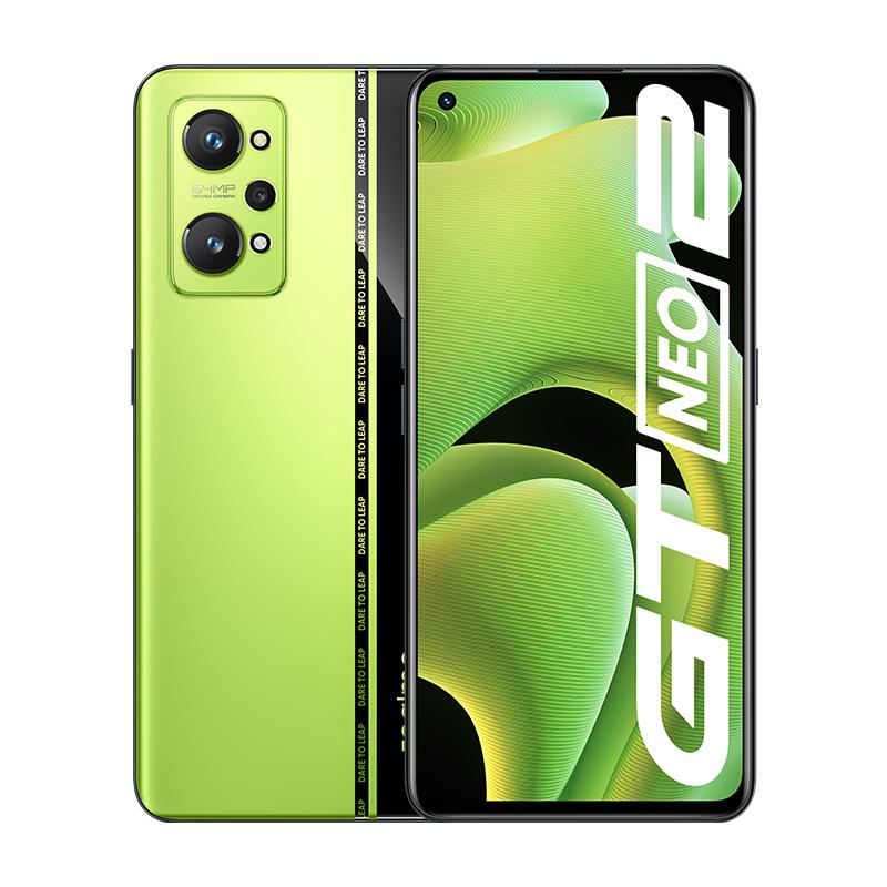 Original Oppo Realme GT NEO2 5G Mobile Phone 12GB RAM 256GB ROM Snapdragon 870 64MP HDR NFC 5000mAh Android 6.62" AMOLED Full Screen Fingerprint 