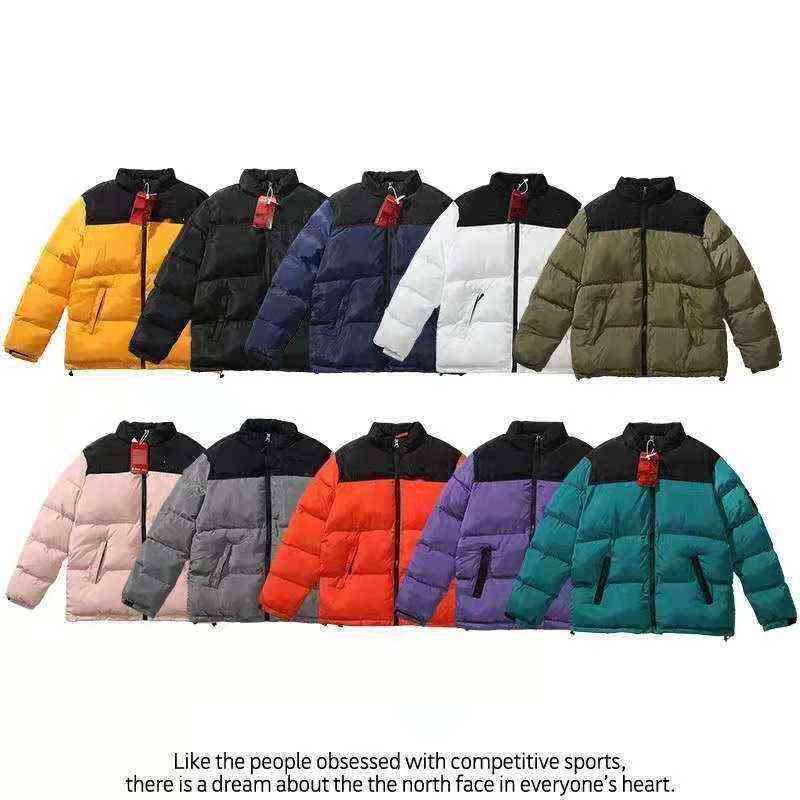 Winter America Brand North Parkas Mixed Colors Couple Cotton Coats Casual Stand Collar Warm Down Puffer Jackets Men/Ladies Top, Black;brown
Winter America Brand North Parkas Mixed Colors Couple Cotton Coats Casual Stand Collar Warm Down Puffer Jackets Men/Ladies Top, Black;brown