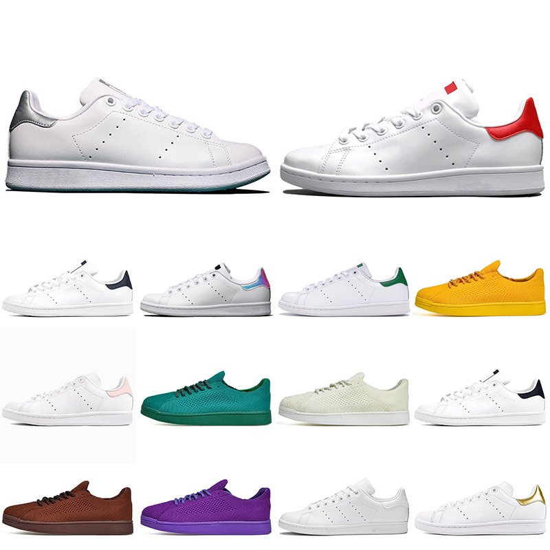 Stan Smith Superstars Women Mens Running Shoes Originals Triple Black White Off Red Green Superstar Flat Sports Trainers Sneakers, 18
Stan Smith Superstars Women Mens Running Shoes Originals Triple Black White Off Red Green Superstar Flat Sports Trainers Sneakers, 18