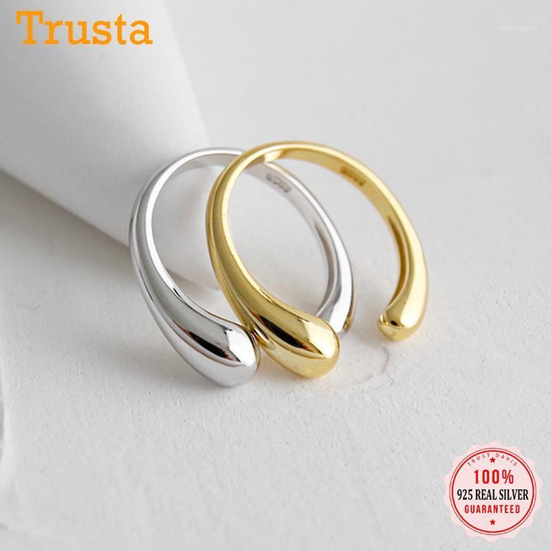 Cluster Rings Trustdavis Authentic 100% 925 Sterling Silver Irregular Water Drop Open Finger Ring For Women Wedding Party Fine Jewelry DA1431
Cluster Rings Trustdavis Authentic 100% 925 Sterling Silver Irregular Water Drop Open Finger Ring For Women Wedding Party Fine Jewelry DA1431
