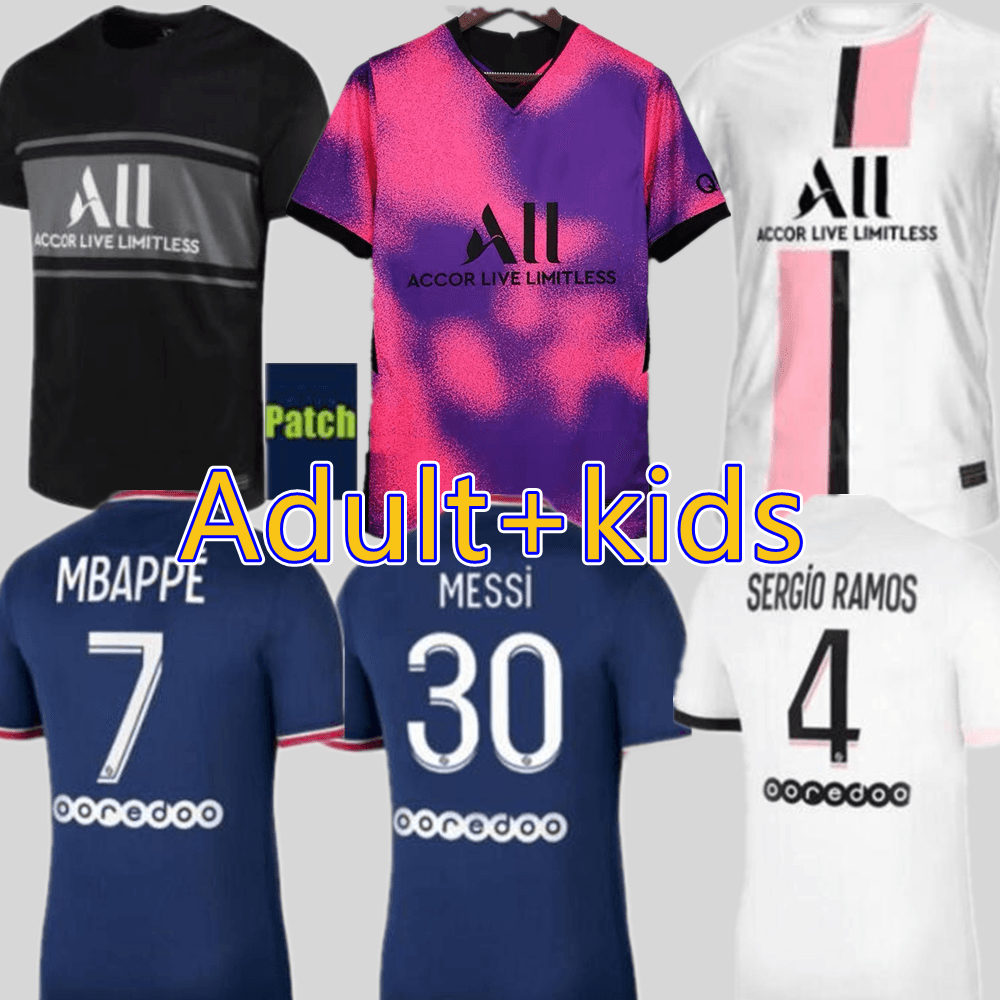 MBAPPE MESSI HAKIMI SERGIO RAMOS PSGoSoccer soccer jerseys 21 22 Maillots football shirts 2021 MARQUINHOS VERRATTI men kids uniform enfants, Black;yellow
MBAPPE MESSI HAKIMI SERGIO RAMOS PSGoSoccer soccer jerseys 21 22 Maillots football shirts 2021 MARQUINHOS VERRATTI men kids uniform enfants, Black;yellow