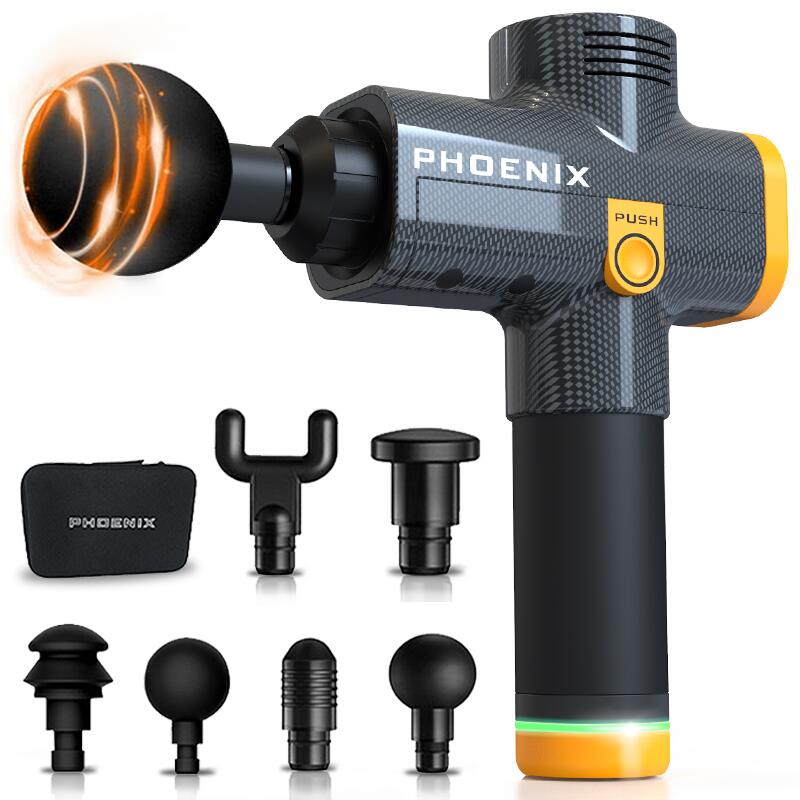Gun Phoenix A2 Massage Gun Electric Deep Stimulation Fascia Gun 6 Heads Massager For Body MG5589
Gun Phoenix A2 Massage Gun Electric Deep Stimulation Fascia Gun 6 Heads Massager For Body MG5589