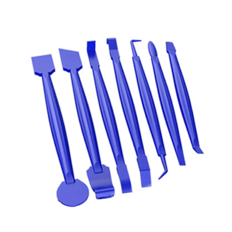 21pcs Portable Felt Edge Squeegee Tool Cars Vinyl Wrap Application Decal Scraper Auto Cleaning Car Brush Tools Accessories
