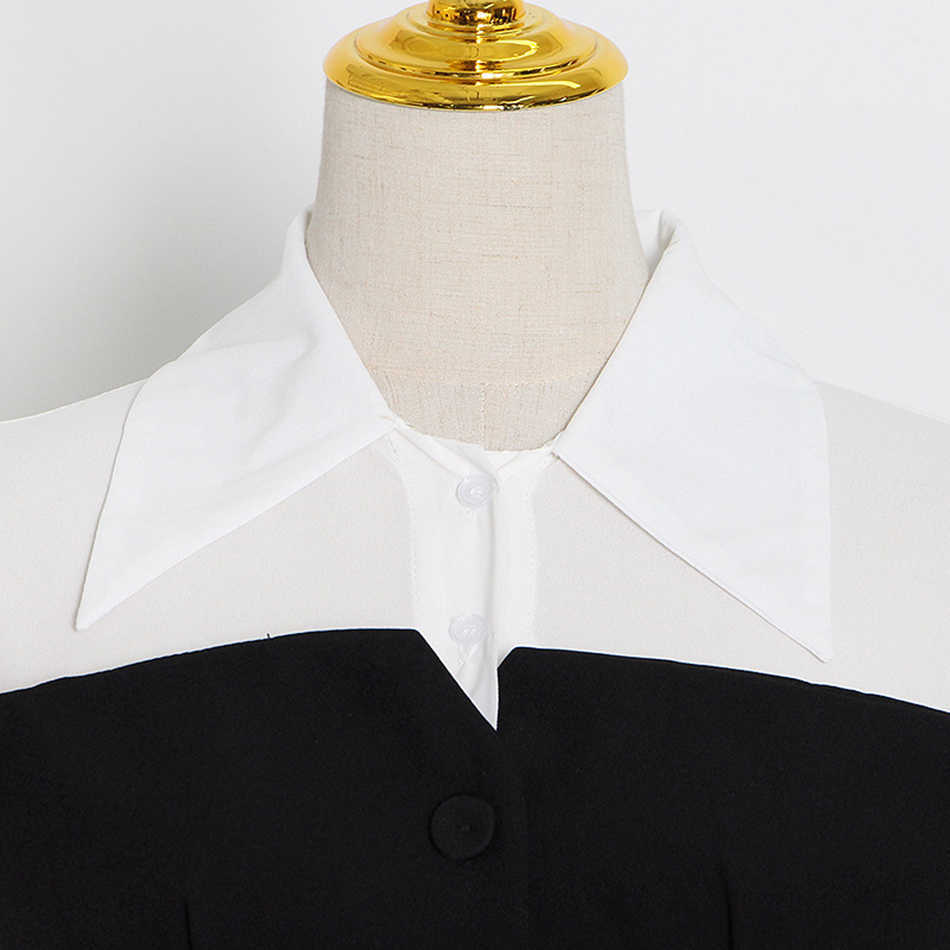 Casual Vintage Dress For Women Lace Lantern Sleeve High Waist See Through Elegant Mini Dresses Female Fall 210527