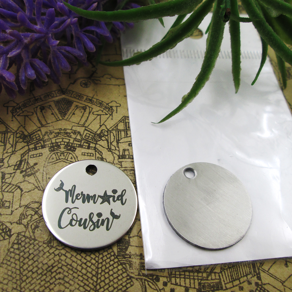40pcs--stainless steel charms"MERMAID Cousin" more style choosing DIY pendants fo necklace
40pcs--stainless steel charms"MERMAID Cousin" more style choosing DIY pendants fo necklace