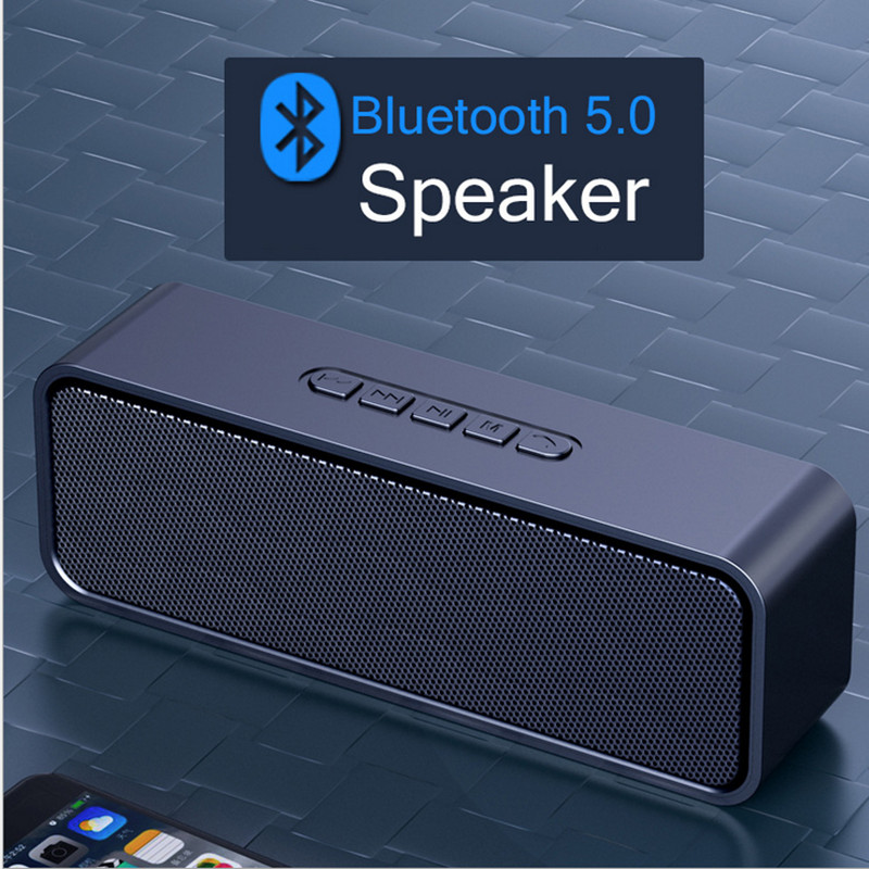 TWS Wireless Outdoor Bluetooth Speaker HD Subwoofer Export English Version Mini Speaker
TWS Wireless Outdoor Bluetooth Speaker HD Subwoofer Export English Version Mini Speaker