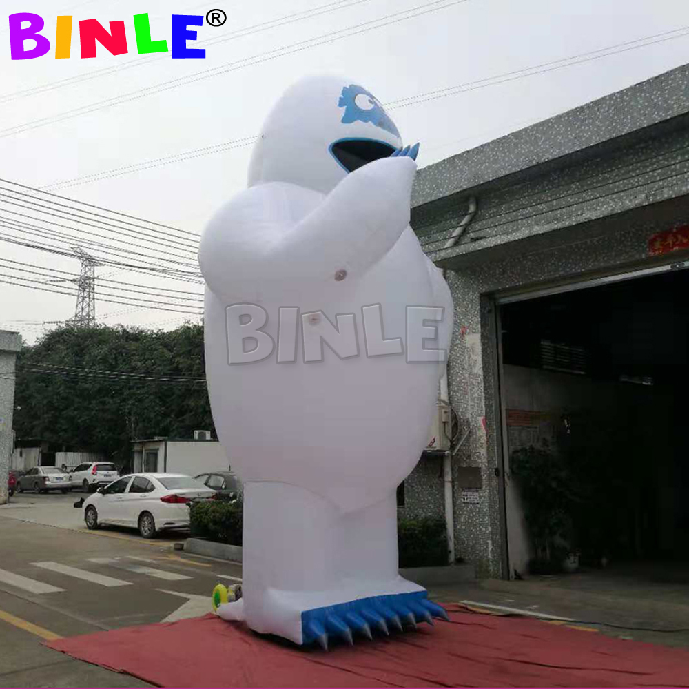 Airblown Led Lighting 20ft Giant Christmas Inflatable Snowman/The Bumble Abominable Snowman Decoration For Yard Or Home