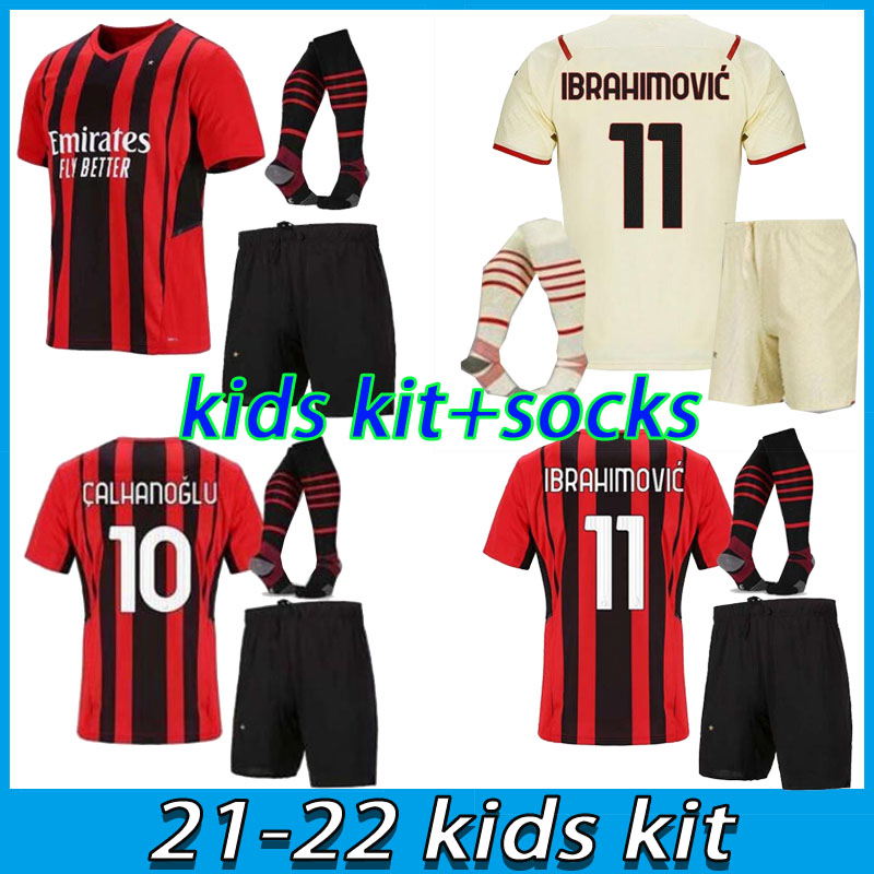 21 22 milan soccer jersey kids kits AC 2021 2022 IBRAHIMOVIC PIATEK football shirt PAQUETA BENNACER THEO TONALI camisa de futebol child sets uniforms
21 22 milan soccer jersey kids kits AC 2021 2022 IBRAHIMOVIC PIATEK football shirt PAQUETA BENNACER THEO TONALI camisa de futebol child sets uniforms