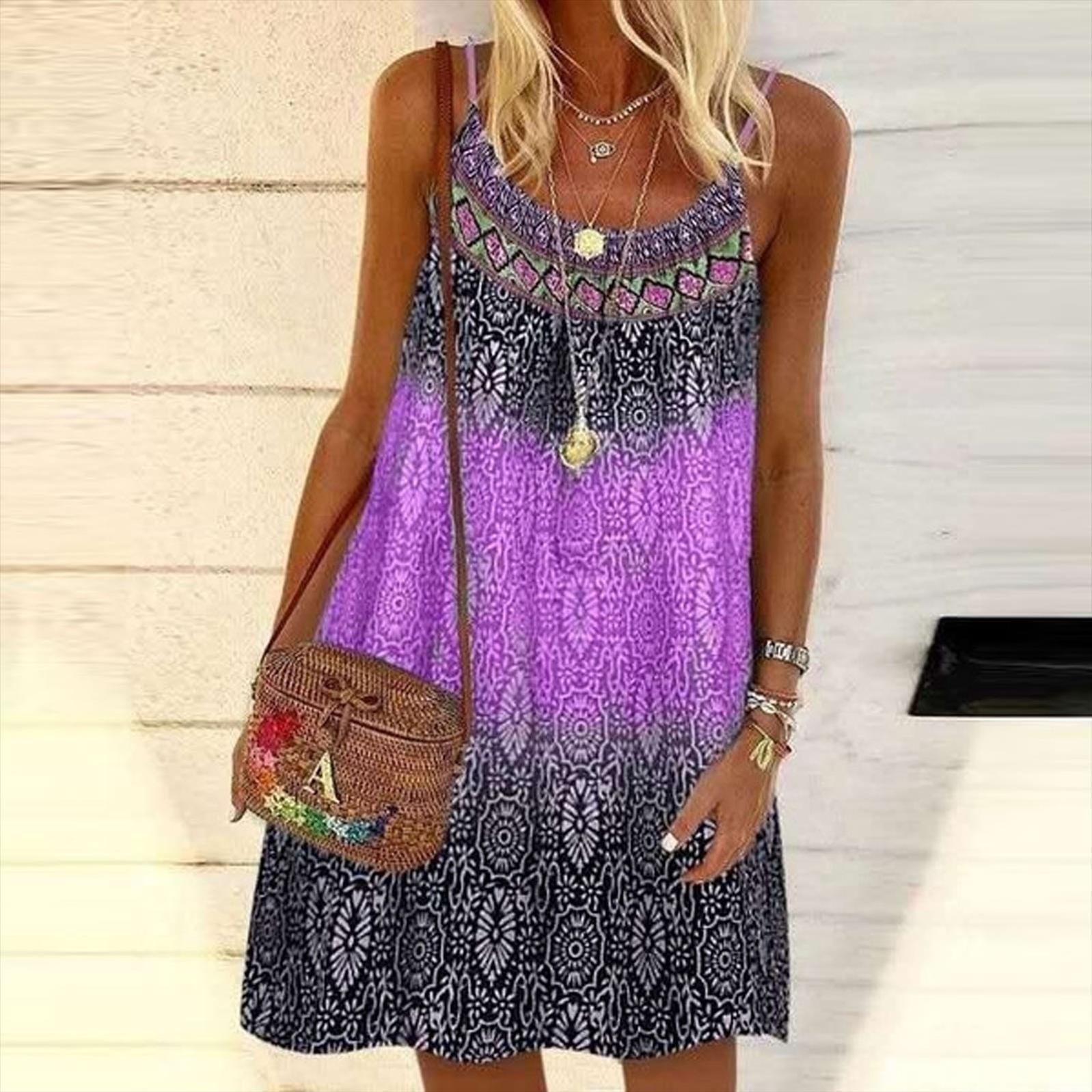 fashion summer vest printing women dresses camisole loose casual sleeveless femme robe vestido, Black;gray
fashion summer vest printing women dresses camisole loose casual sleeveless femme robe vestido, Black;gray