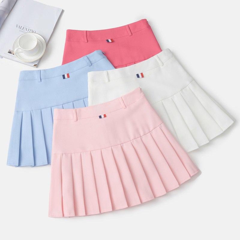 Skirts Summer Korean Fashion High Waist Women Skirt Y2k Harajuku Pleated Stitching A-Line Casual Cotton Cute Sweet Short Mini, Black
Skirts Summer Korean Fashion High Waist Women Skirt Y2k Harajuku Pleated Stitching A-Line Casual Cotton Cute Sweet Short Mini, Black