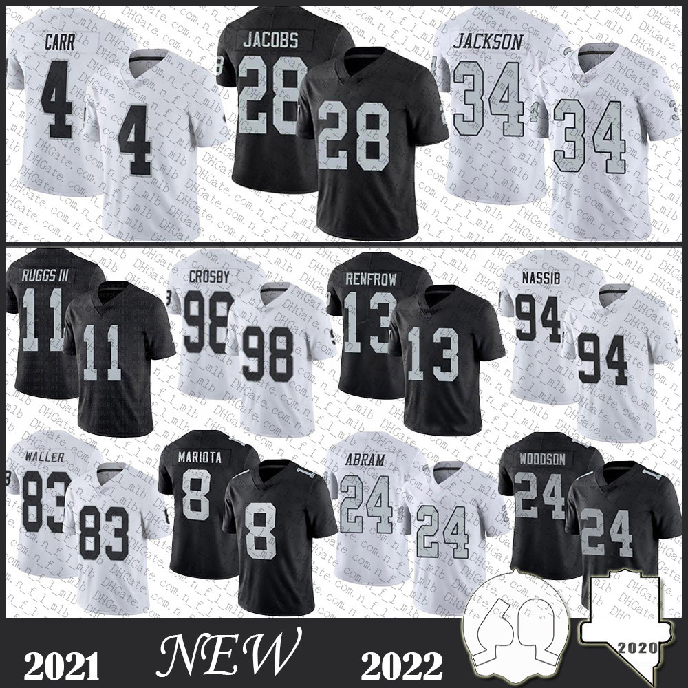 4 Derek Carr 28 Josh Jacobs Las Football Jersey 83 Darren Waller Vegas 98 Maxx Crosby Henry Ruggs Hunter Renfrow Carl Nassib Johnathan Abram Charles Woodson Bo Jackson, Picture
4 Derek Carr 28 Josh Jacobs Las Football Jersey 83 Darren Waller Vegas 98 Maxx Crosby Henry Ruggs Hunter Renfrow Carl Nassib Johnathan Abram Charles Woodson Bo Jackson, Picture