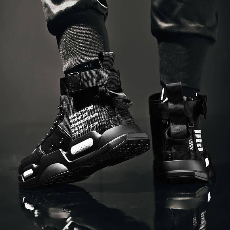 Men's High Top Fashion Leather Sneakers TrendComfortable Man Casual Shoes Outdoor Non-slip Breathable Men Shoes 222, Colour2
Men's High Top Fashion Leather Sneakers TrendComfortable Man Casual Shoes Outdoor Non-slip Breathable Men Shoes 222, Colour2