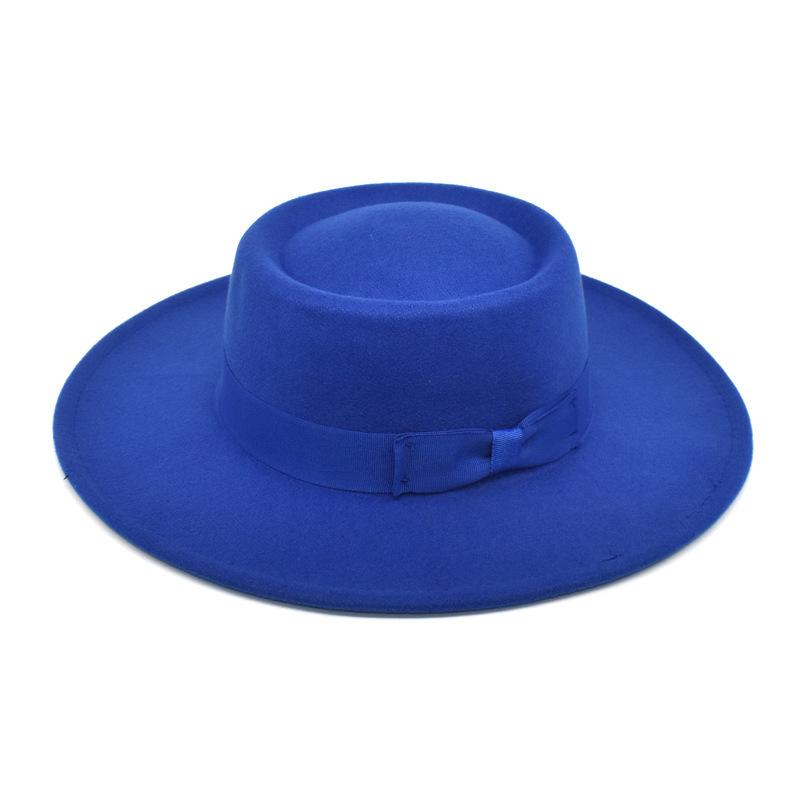 Wide Brim Hats Fashion Autumn/winter Woolen Top Hat For Women British Retro Temperament Big Jazz Lady Black Felt Fedora, 10
Wide Brim Hats Fashion Autumn/winter Woolen Top Hat For Women British Retro Temperament Big Jazz Lady Black Felt Fedora, 10