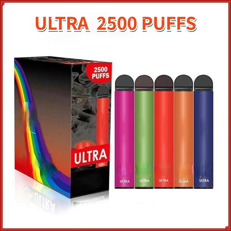 Extra ULTRA Disposable Vape Pen Electronic Cigarettes Kit 850mAh Battery 1500 2500Puffs Pre-Filled high quality Original vapors wholesale
Extra ULTRA Disposable Vape Pen Electronic Cigarettes Kit 850mAh Battery 1500 2500Puffs Pre-Filled high quality Original vapors wholesale