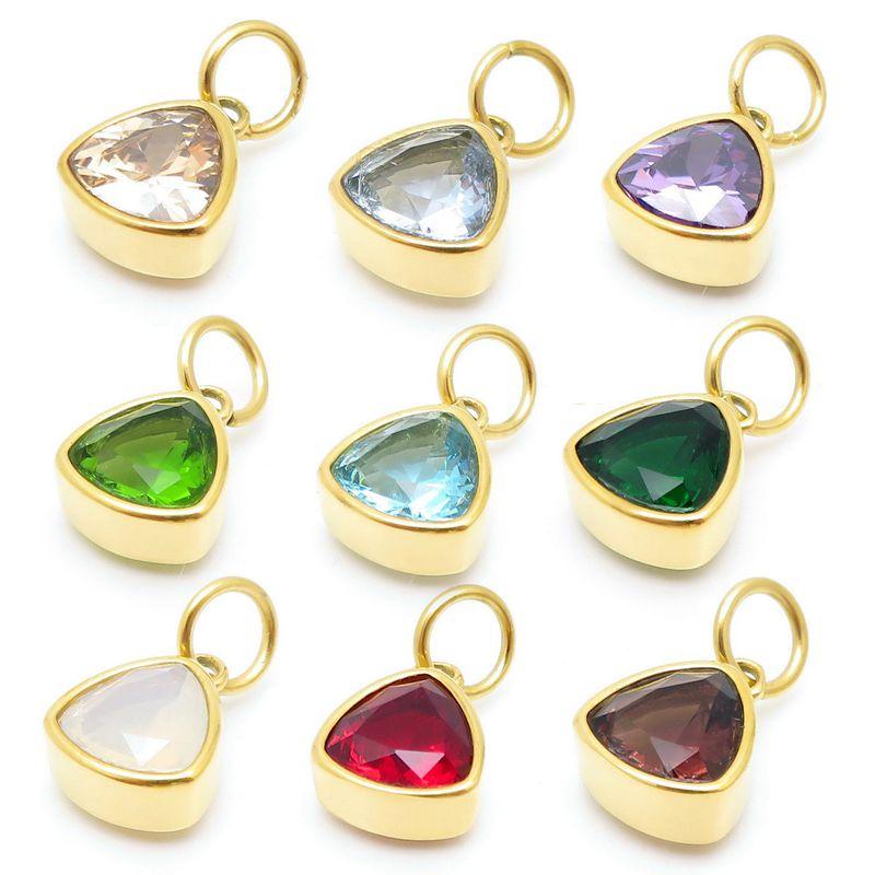 Charms 10mm Stainless Steel Cubic Zirconia Crystal Geometry Pendants For Women Necklace Earring Jewelry Accessories, Bronze;silver
Charms 10mm Stainless Steel Cubic Zirconia Crystal Geometry Pendants For Women Necklace Earring Jewelry Accessories, Bronze;silver