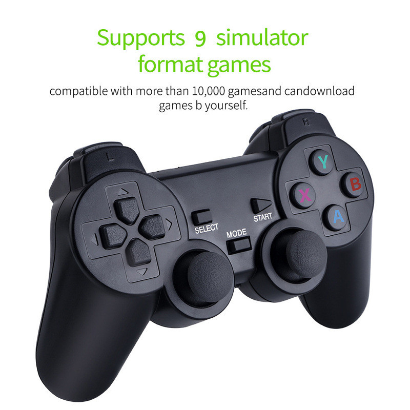 4K Games M8 USB 24G Wireless Console Nostalgic host 3500 10000 Classic Stick Lite 8 Bit Mini Retro Controller compatible Dual G