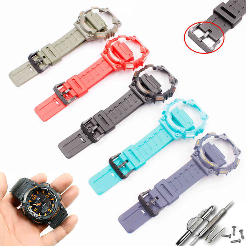 Watch accessories for Casio resin AQ-S810W AQS810WC pin buckle mens and womens sports silicone strap case 18mm
Watch accessories for Casio resin AQ-S810W AQS810WC pin buckle mens and womens sports silicone strap case 18mm