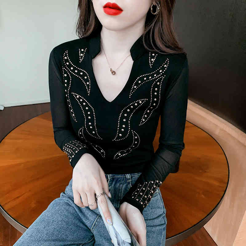 Women's T-Shirt Autumn t female shirt elasticity woman T-shirt thin clothes tshirt sleeve long harvest top of sexy channel women TF16, 1# packing bag
Women's T-Shirt Autumn t female shirt elasticity woman T-shirt thin clothes tshirt sleeve long harvest top of sexy channel women TF16, 1# packing bag
