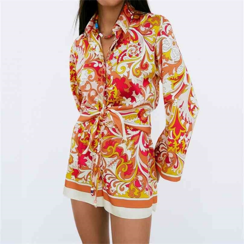 TRAF Shorts Women Za Orange Print High Waist Short Pants Woman Summer Vintage Streetwear Beach Loose Casual Sets 210722
TRAF Shorts Women Za Orange Print High Waist Short Pants Woman Summer Vintage Streetwear Beach Loose Casual Sets 210722