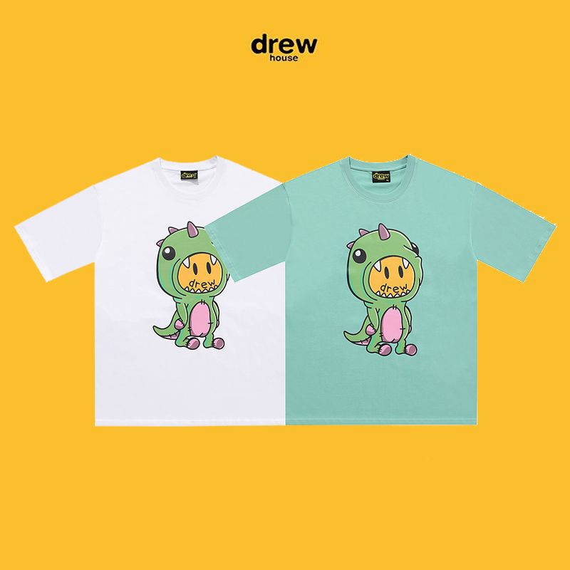 Drew House T-shirts Drewhouse Men Women Oversize Tshirts Little Dinosaur Print Man Summer Short Sleeves Hip Hop Tee Couple Tees Streetwear Y, White;black
Drew House T-shirts Drewhouse Men Women Oversize Tshirts Little Dinosaur Print Man Summer Short Sleeves Hip Hop Tee Couple Tees Streetwear Y, White;black
