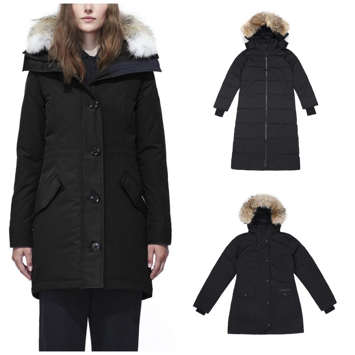 New French Women Winter Down Bomber Jacket Thicken Wolf Fur Fourrure Fluffy Hooded Coat Manteau Outdoor Classic Windproof Cold Warm Parkas E0507 Size XS, Dustbag
New French Women Winter Down Bomber Jacket Thicken Wolf Fur Fourrure Fluffy Hooded Coat Manteau Outdoor Classic Windproof Cold Warm Parkas E0507 Size XS, Dustbag