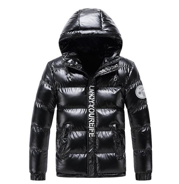 Men's Down & Parkas -20 Degree Puffer Jackets Winter Letter Print Jacket Male Tops Bright Waterproof Padded Hooded Men Fluffy Bubble Coat, Black
Men's Down & Parkas -20 Degree Puffer Jackets Winter Letter Print Jacket Male Tops Bright Waterproof Padded Hooded Men Fluffy Bubble Coat, Black