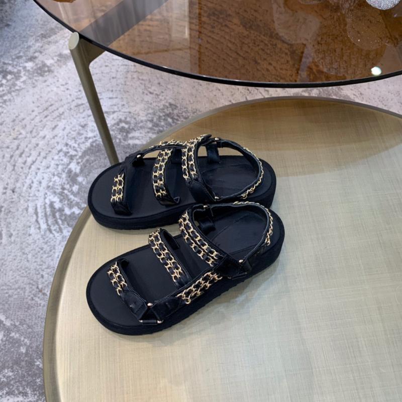 Sandals Sandal Women's Spring/Summer 2021 Versatile One-line Roman Fashion With Thick Sole And Flat Leather Open-toe Shoes, Black
Sandals Sandal Women's Spring/Summer 2021 Versatile One-line Roman Fashion With Thick Sole And Flat Leather Open-toe Shoes, Black