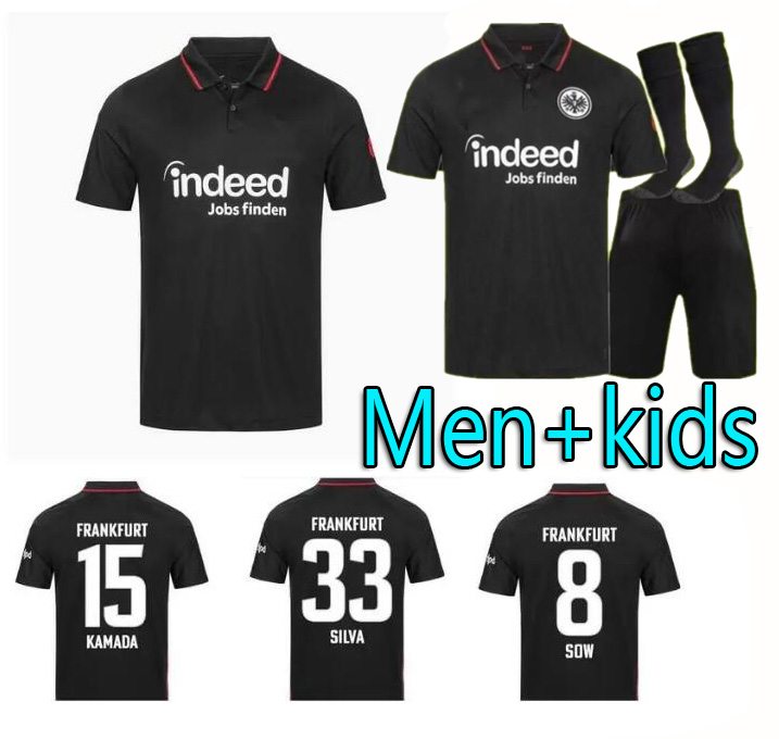 2021 2022 Eintracht Frankfurt Soccer Jerseys black red Uniforms KOSTIC Jovic 21 22 Home KAMADA FERNANDES DE GUZMAN Away SILVA men kids +Socks Footb, Black;yellow
2021 2022 Eintracht Frankfurt Soccer Jerseys black red Uniforms KOSTIC Jovic 21 22 Home KAMADA FERNANDES DE GUZMAN Away SILVA men kids +Socks Footb, Black;yellow