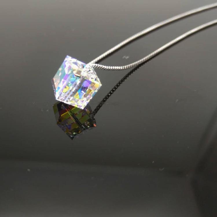 Pendant Necklaces 2021 Fashion Jewelry Simple Sugar Necklace Wholesale Collarbone Chain Mini Cube Choker, Silver
Pendant Necklaces 2021 Fashion Jewelry Simple Sugar Necklace Wholesale Collarbone Chain Mini Cube Choker, Silver