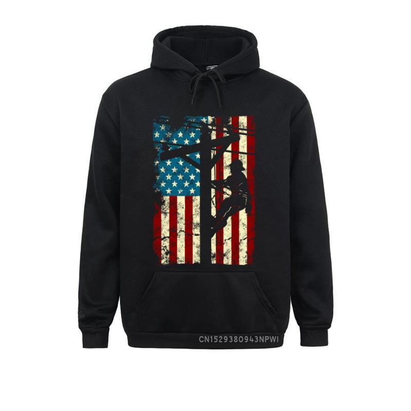 Men's Hoodies & Sweatshirts American Flag Electric Cable Lineman Gift 4th Of July Pullover Hoodie Men Design Hip Hop Mother Day, Black
Men's Hoodies & Sweatshirts American Flag Electric Cable Lineman Gift 4th Of July Pullover Hoodie Men Design Hip Hop Mother Day, Black