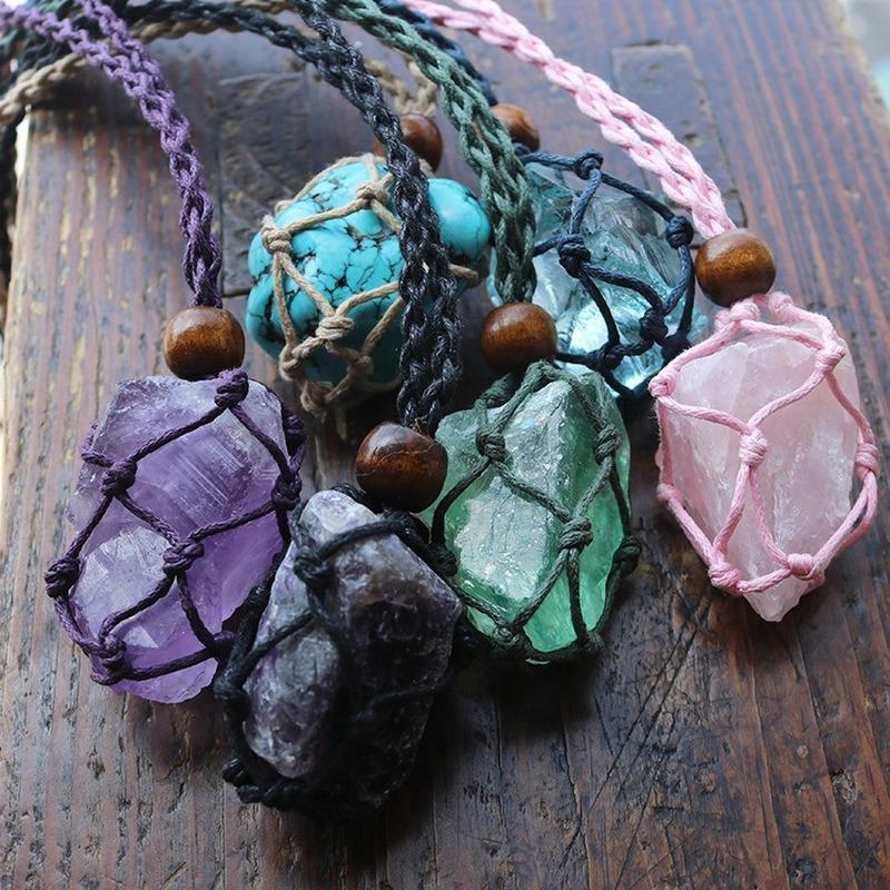 Pendant Necklaces 2022 Women's Fashion Necklace Woven Rope Versatile Irregular Stone Manufacturer Direct Sales, Silver
Pendant Necklaces 2022 Women's Fashion Necklace Woven Rope Versatile Irregular Stone Manufacturer Direct Sales, Silver