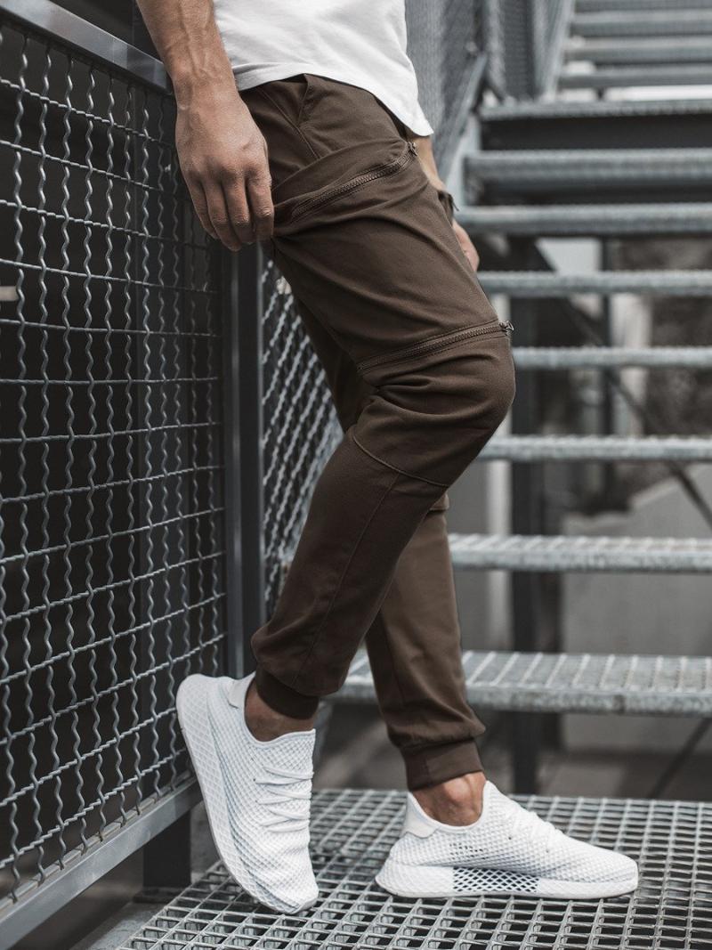 Men Pants Fashion Jogger Fitness Bodybuilding Gyms For Runners Clothing Autumn Sweatpants Size 3XL Mid Men's