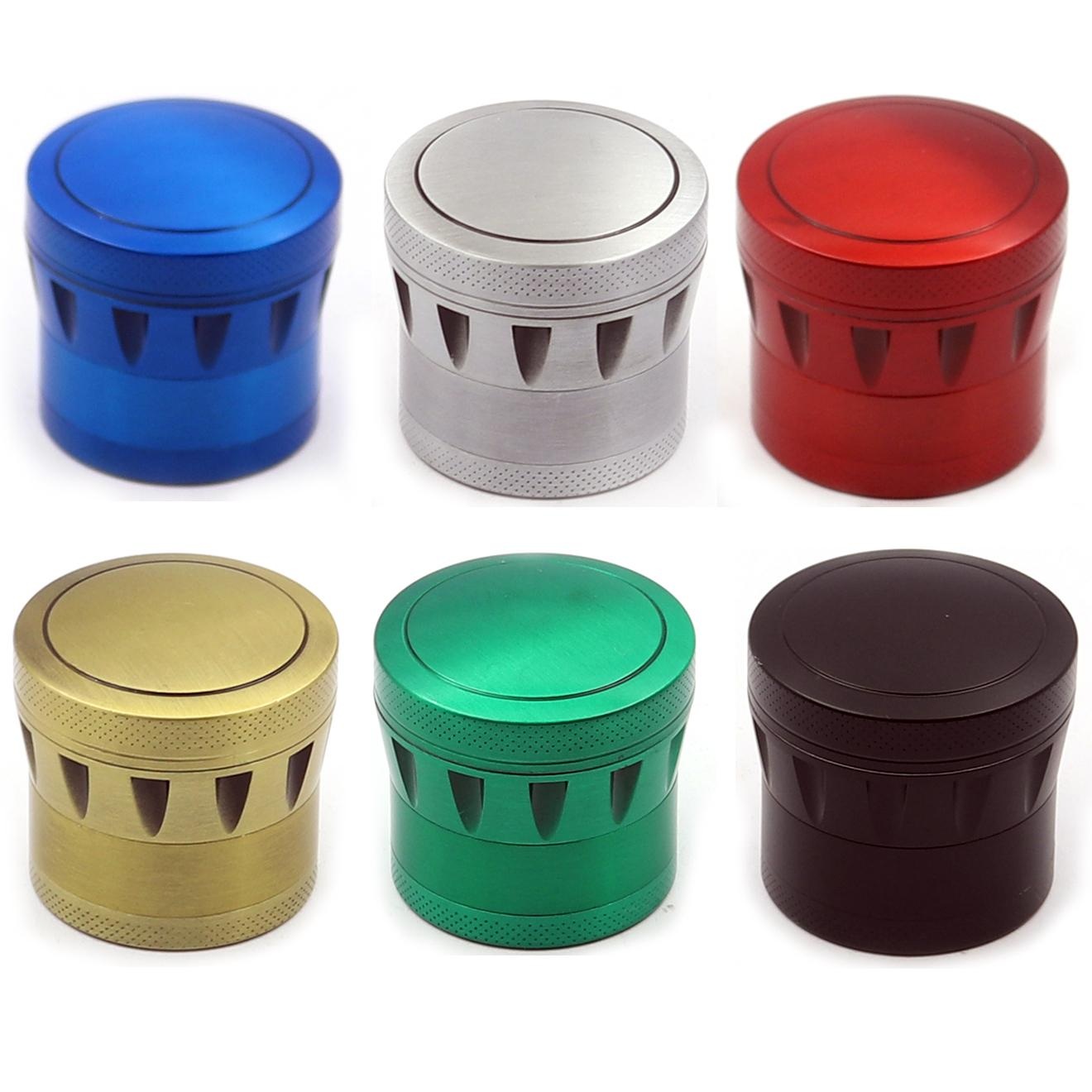 43mm Drum Style Zinc Alloy Grinder 4 parts No Bag Herb Smasher Tobacco Crusher 6 Colors Metal Hand muller Smoking Accessories DHL Free
43mm Drum Style Zinc Alloy Grinder 4 parts No Bag Herb Smasher Tobacco Crusher 6 Colors Metal Hand muller Smoking Accessories DHL Free